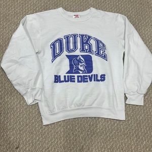 Super cute duke crewneck